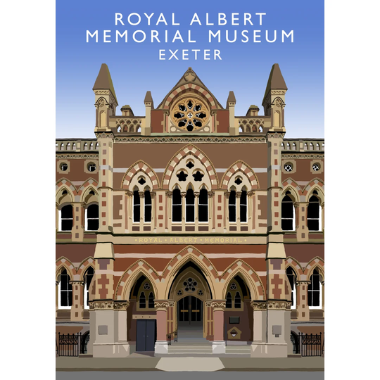 Royal Albert Memorial Museum by Richard O'Neil Graphic Art Print on Paper