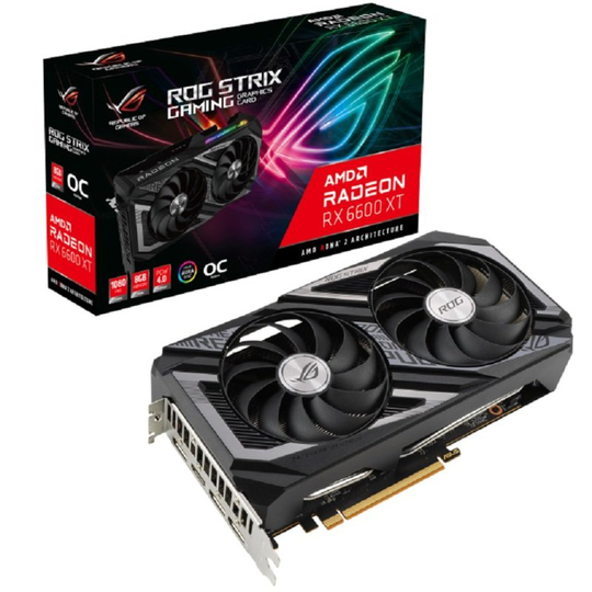 ASUS Radeon RX 6600XT 8GB ROG STRIX OC Graphics Card