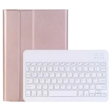 Samsung Galaxy Tab S8 Bluetooth Keyboard Case - Rose Gold