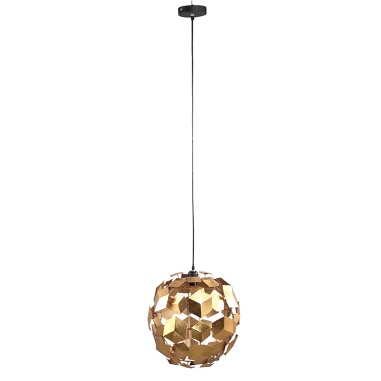 Adeleine Gold 1-Bulb 50" H Plug-in Outdoor Hanging Lantern