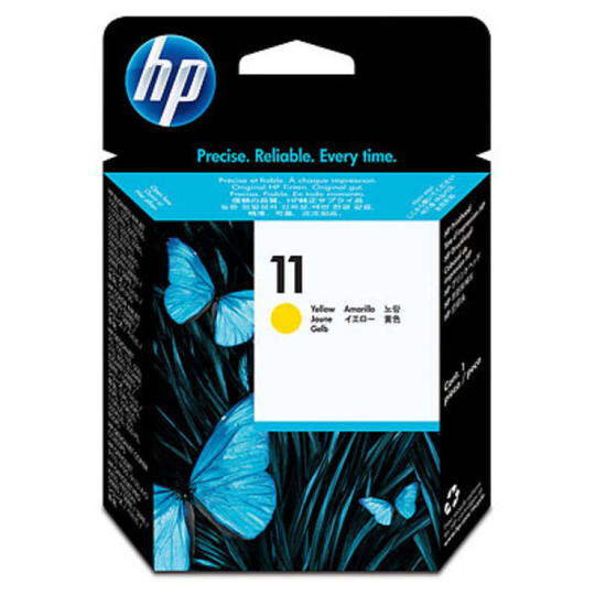 HP 11 Yellow Original DesignJet Printhead - Standard Yield 4 pl Ink Drop - C4813A