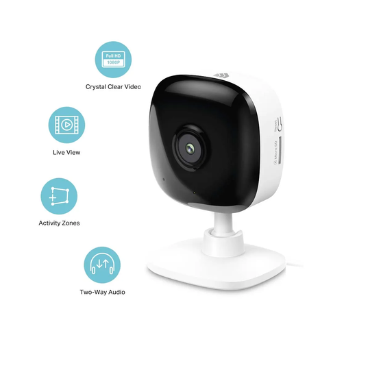 TP-Link Kasa Full HD WiFi Smart Home Camera with SD slot