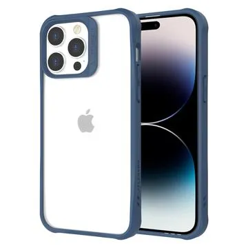 JTLegend DX iPhone 14 Pro Hybrid Case - Navy Blue