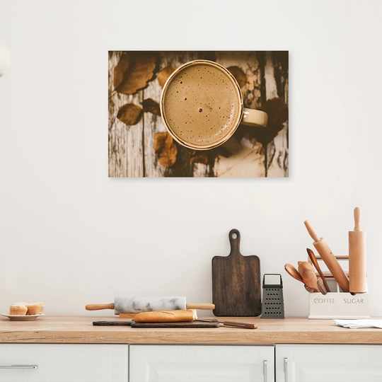 Canvas Print, Food And Beverages Brown