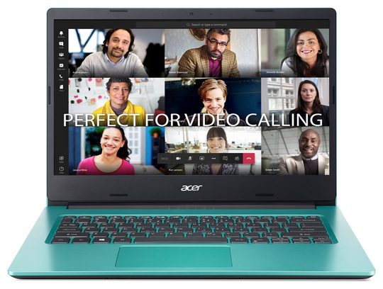Acer Aspire 1 14in Celeron 4GB 64GB MS Office Laptop - Blue