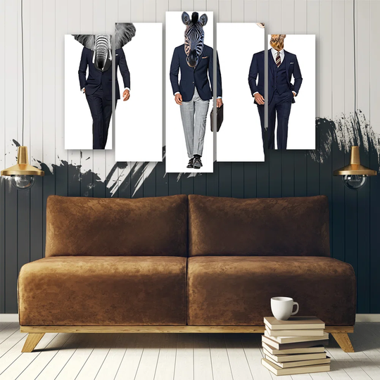 Canvas Print Animal Africa Suit