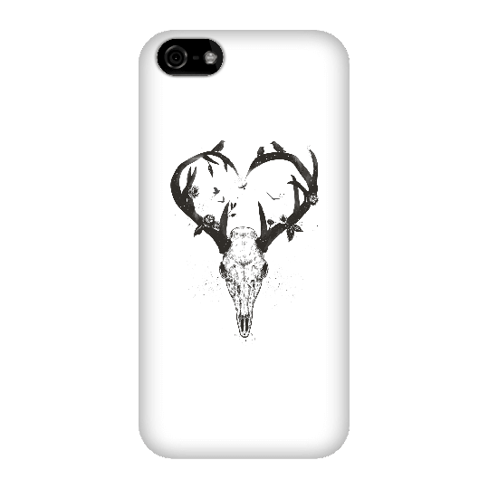 Balazs Solti Antlers Phone Case for iPhone and Android - iPhone 5C - Snap Case - Matte