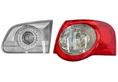 Combination Tail Light 5839926 Van Wezel 5839926