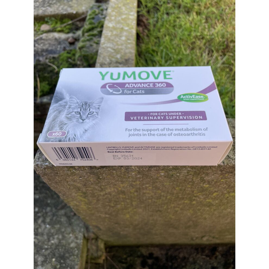 Lintbells YUMOVE Advance 360 For Cats 60 Tablets Support Metabolism