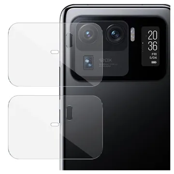 Imak HD Xiaomi Mi 11 Ultra Camera Lens Tempered Glass Protector - 2 Pcs.