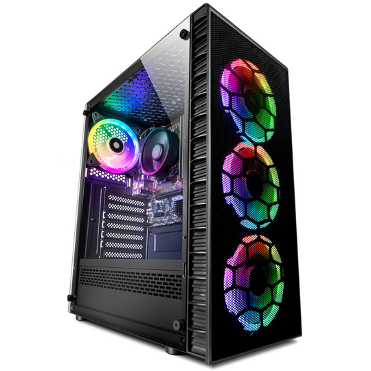 ( I-3 | AMD Ryzen 3200G | Vega 8 | 16GB RAM | 500GB NVMe M.2 | Win 11 | WiFi ) Vibox I Gaming PC