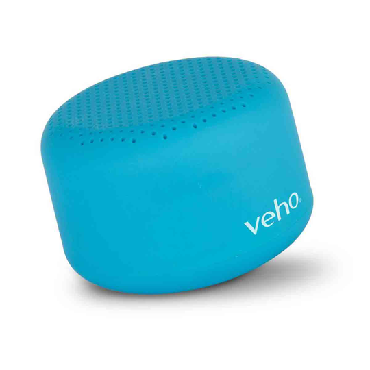 Veho M3 Portable Rechargable Wireless Bluetooth Speaker 3 Watts - Blue