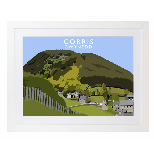 Corris by Richard O'Neil - Graphic Art Print on Paper