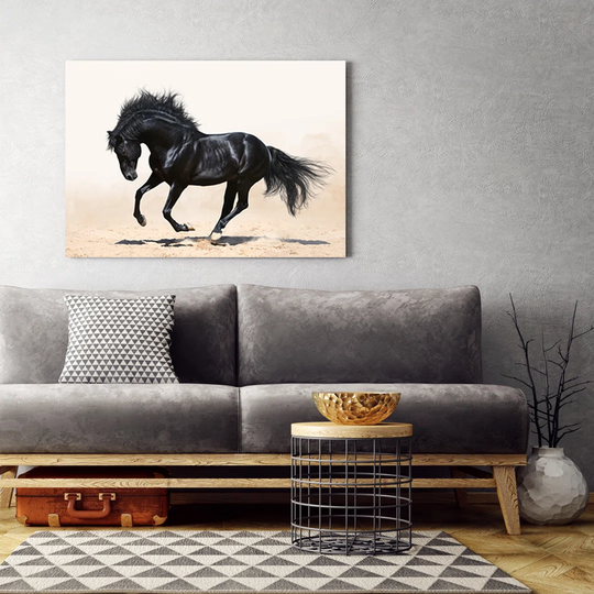 Canvas Print, Black Animals 16783