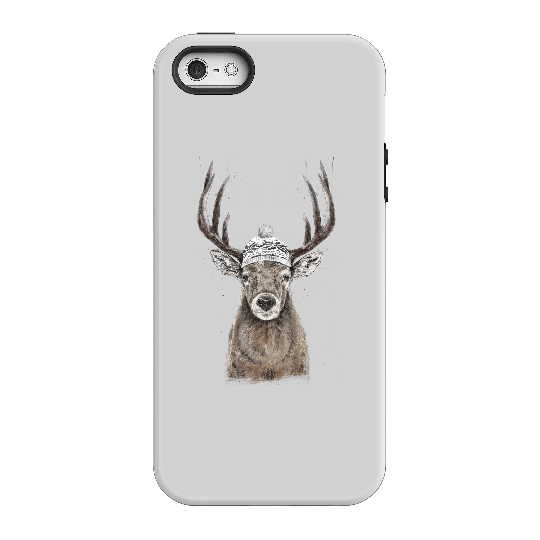 Balazs Solti Winter Deer Phone Case for iPhone and Android - iPhone 5/5s - Tough Case - Matte