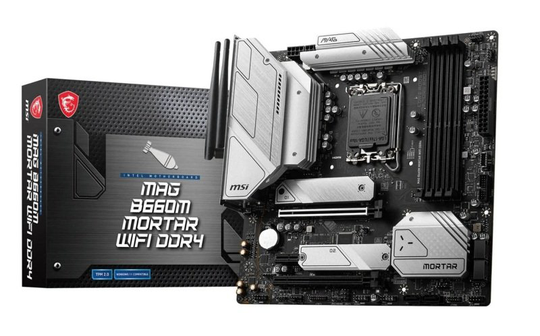 MSI MAG B660M MORTAR WIFI DDR4 mATX Motherboard
