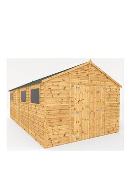 Mercia 20 X 10 Ft Premium Shiplap Apex Workshop