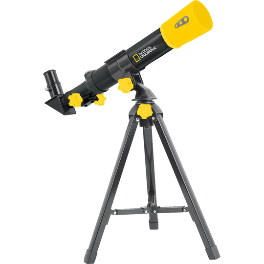 National Geographic Children's Telescope - Black/Yellow