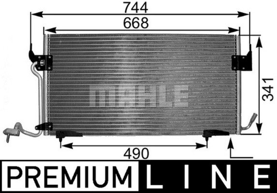 Condenser Air Conditioning 8FC351301-281 by BEHR