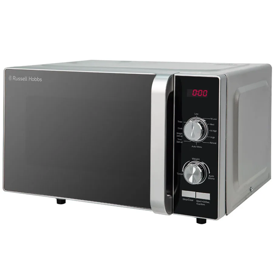 Russell Hobbs RHFM2001S 700W 19L Flatbed Digital Microwave - Silver