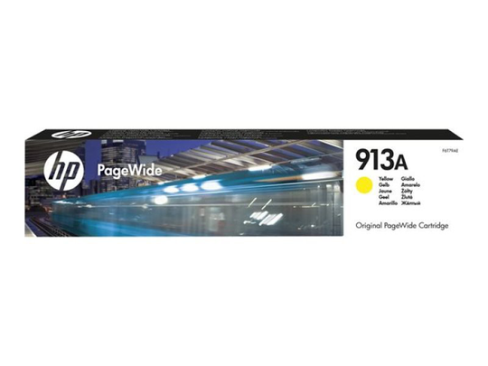 HP 913A Yellow Original PageWide Cartridge - F6T79AE
