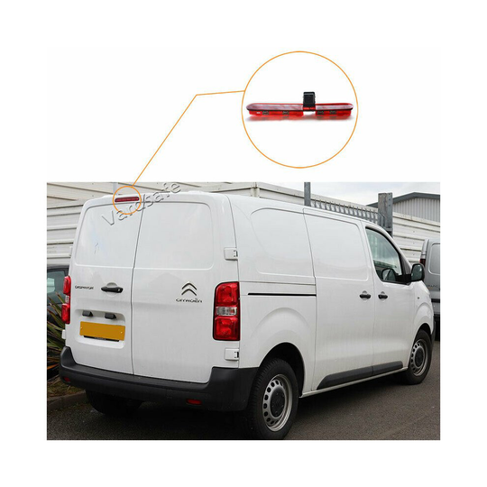 Brake Light Rear View Reverse Camera for Citroen Jumpy Dispatch SpaceTourer Peugeot Expert Traveller ProAce 2016-2019