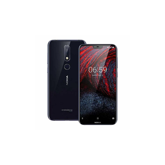 (Unlocked, Dark Blue) Nokia 6.1 Plus Dual Sim | 32GB | 4GB RAM