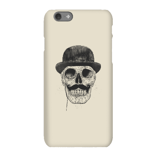 Balazs Solti Monocle Skull Phone Case for iPhone and Android - iPhone 6S - Snap Case - Matte