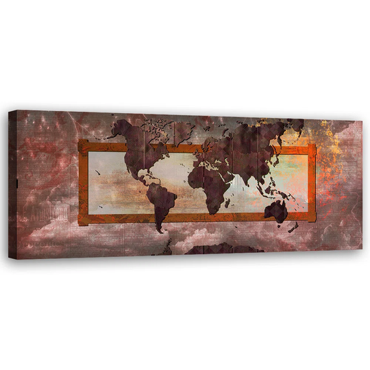 Canvas Print, Orange Abstractions 16950