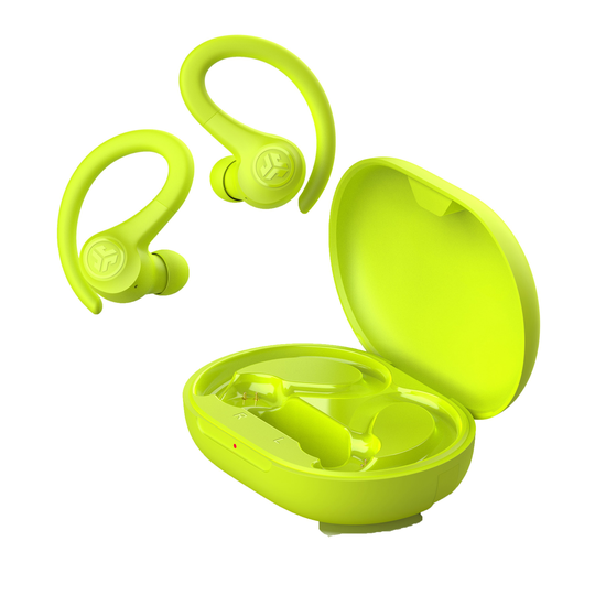 JLAB GO Air Sport True Wireless Earbuds - Neon Yellow