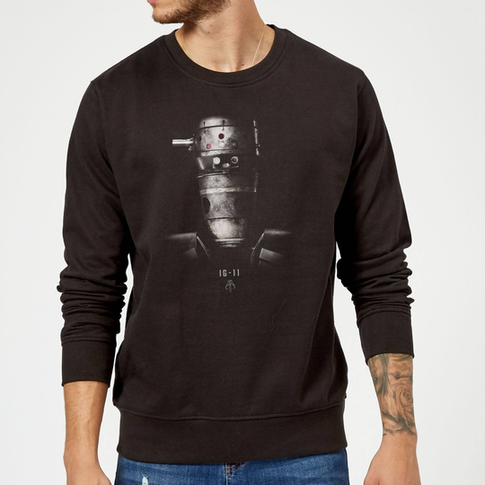 The Mandalorian IG-11 Poster Sweatshirt - Black - S