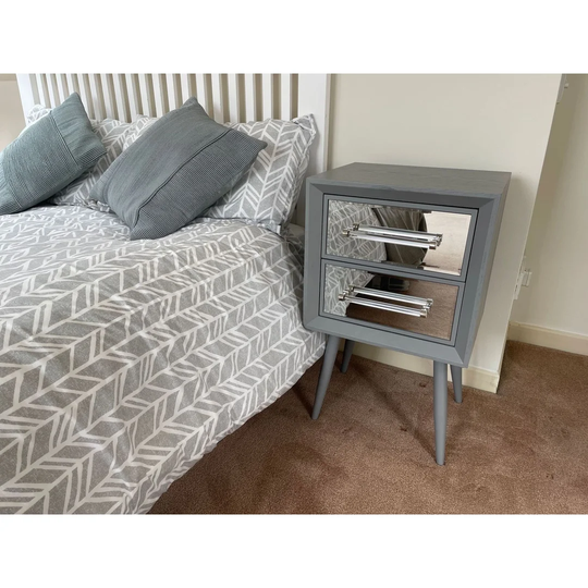 Ashingt 2 Drawer Bedside Table