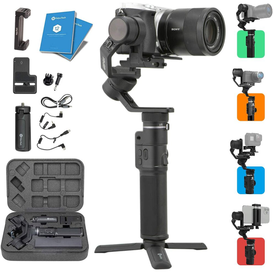 FeiyuTech G6 Max Gimbal Stabiliser DSLR/DSLM, Action Cam, Smart Phone