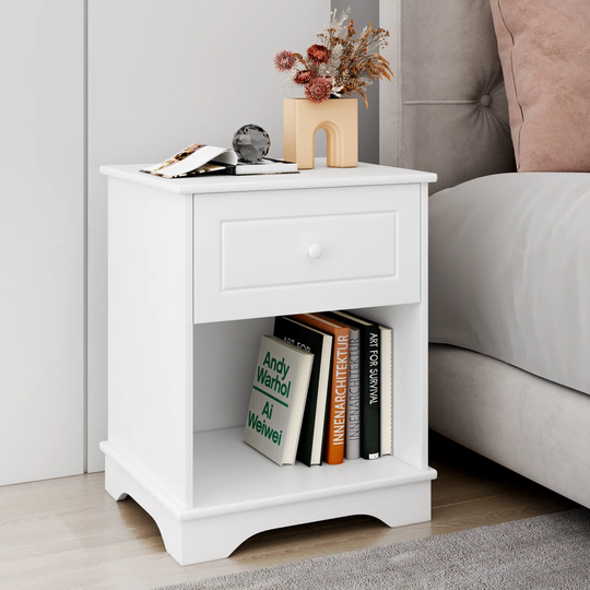 Ashayra 1 Drawer Bedside Table