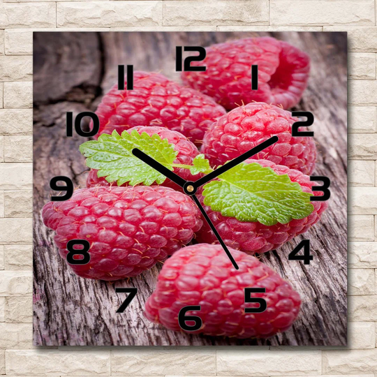 Heighton Raspberries Silent Wall Clock