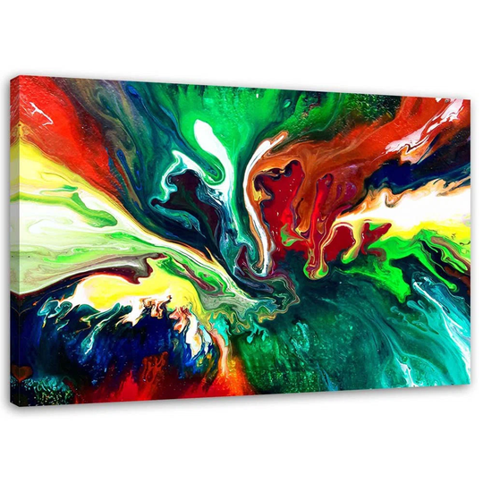 Canvas Print Colourful Abstract
