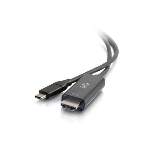 C2G 1.8m (6ft) USB-C to HDMI Audio/Video Adapter Cable - 4K - Black