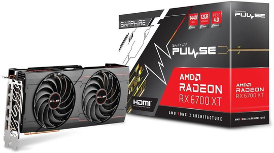 Sapphire Radeon RX 6700 XT 12GB PULSE OC Graphics Card