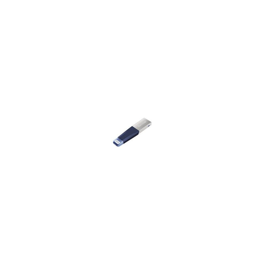 (Blue, 128GB) SanDisk iXpand Mini Flash Drive Stick For iPhone