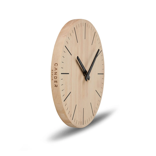 Wooden 30cm Silent Wall Clock