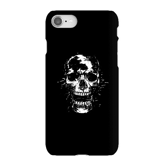 Balazs Solti Skull Phone Case for iPhone and Android - iPhone 8 - Snap Case - Gloss