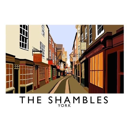 The Shambles by Richard O'Neil - Graphic Art Print on Paper