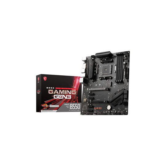 MSI B550 Gaming GEN3 AMD PCIe 3.0 ATX AM4 Motherboard