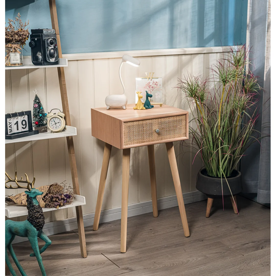 Olle 1 Drawer Bedside Table