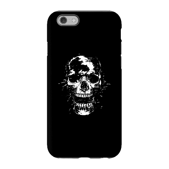 Balazs Solti Skull Phone Case for iPhone and Android - iPhone 6S - Tough Case - Matte