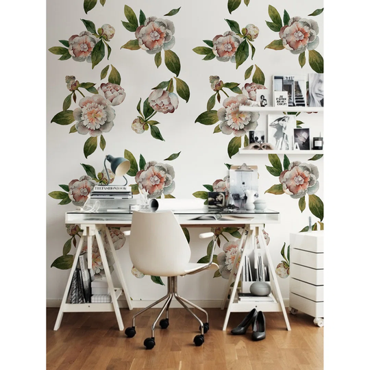 Darcy 2.08m x 1.46m Matte Wallpaper Roll