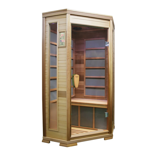 Burrus 3 Person Infrared Sauna with Heater