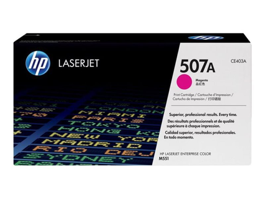 HP 507A Magenta Toner Cartridge - CE403A