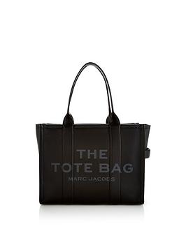 Marc Jacobs The Large Leather Tote Bag - Black