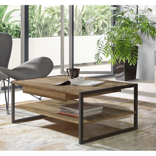 Branford Coffee Table with Storage